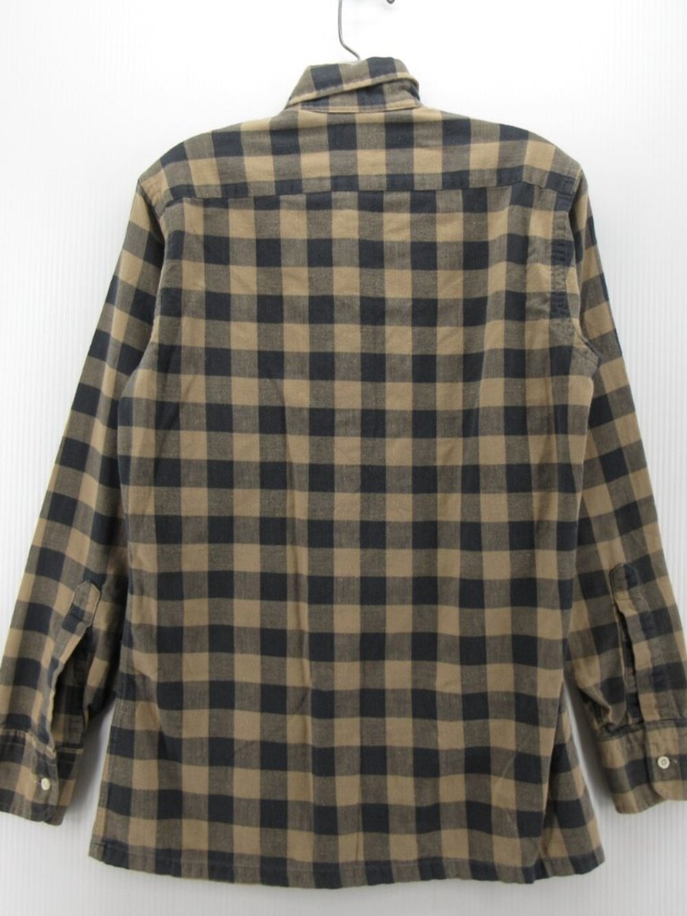 Vintage Saks Fifth Avenue Shirt Small Flannel Buffalo Plaid Heritage View 6